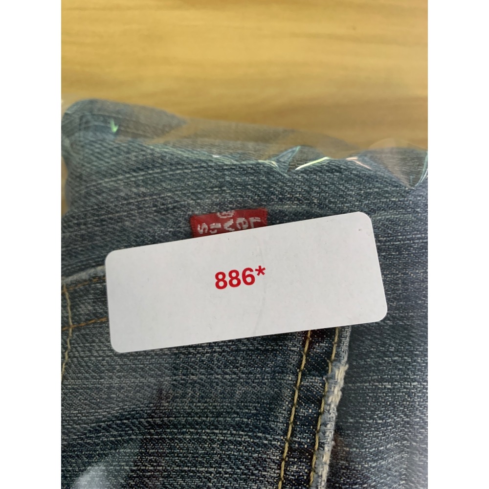 Vintage Levis 505 Jeans Mens 34x32 Blue Straight Leg Y2K Denim Pants - Picture 9 of 9